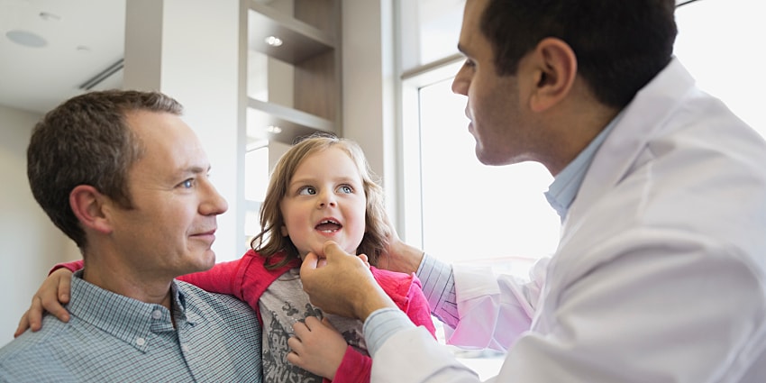Tips on how to approach a child when you're informed that it's their first dentist visit.